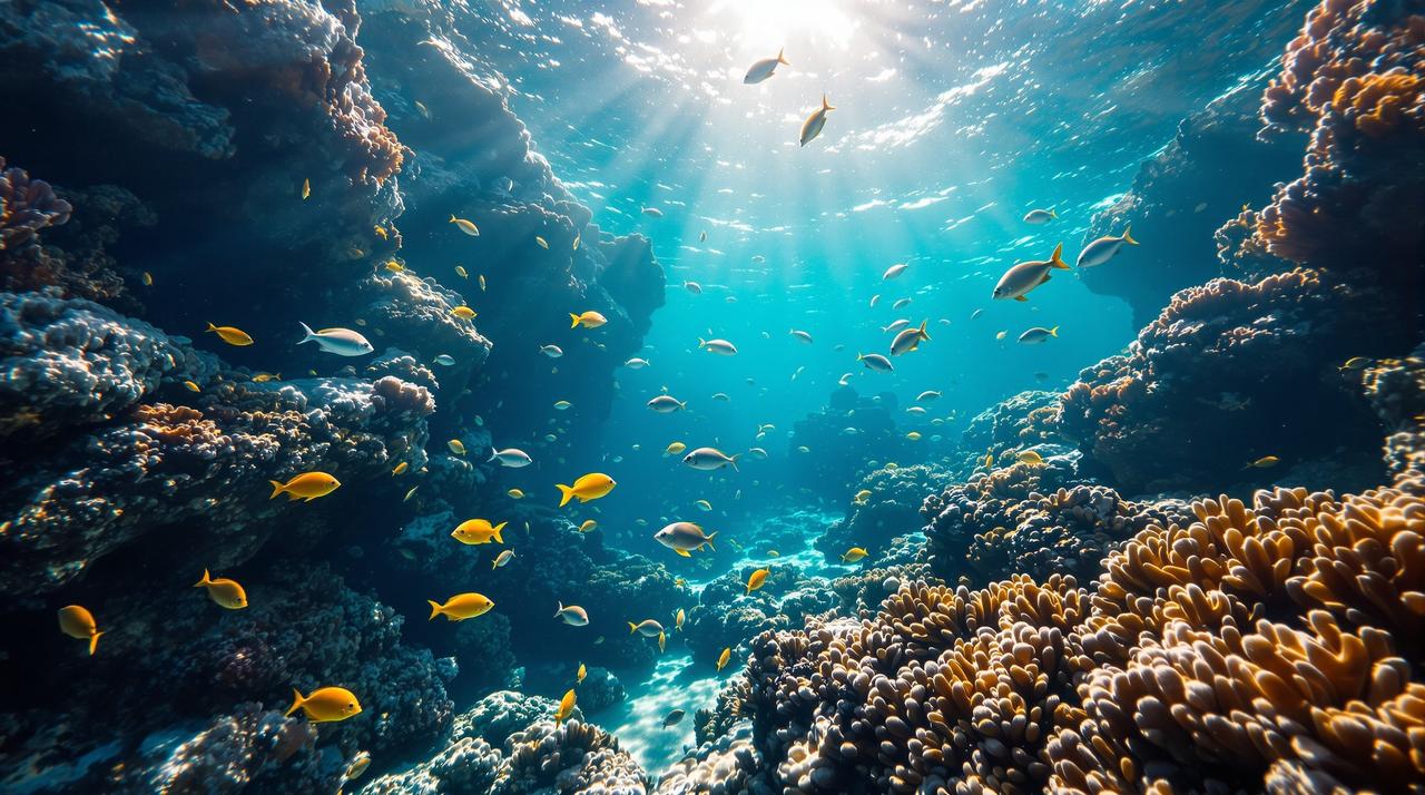 蜗牛视频4K:太平洋珊瑚礁——海底花园